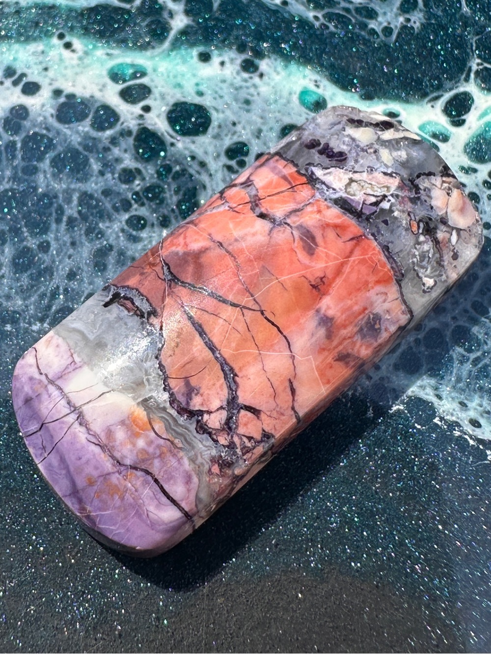 TIFFANY STONE RARE TOP QUALITY MINERAL